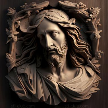 3D model st jesus (STL)